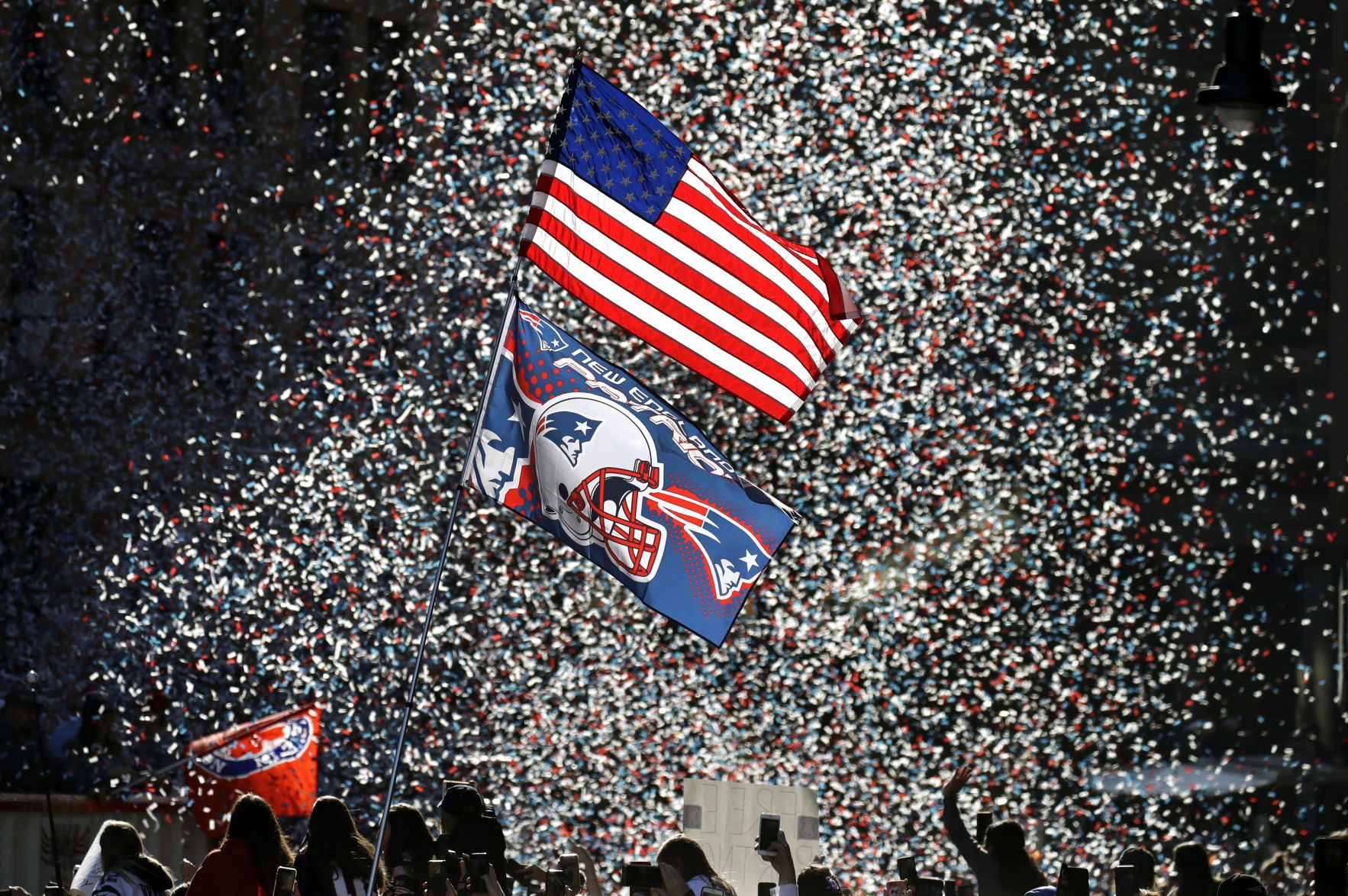 APTOPIX Super Bowl Patriots Parade Football